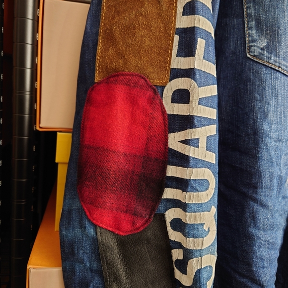 Dsquared2 "Patch Relax" Denim Shirt - Picture 6 of 10